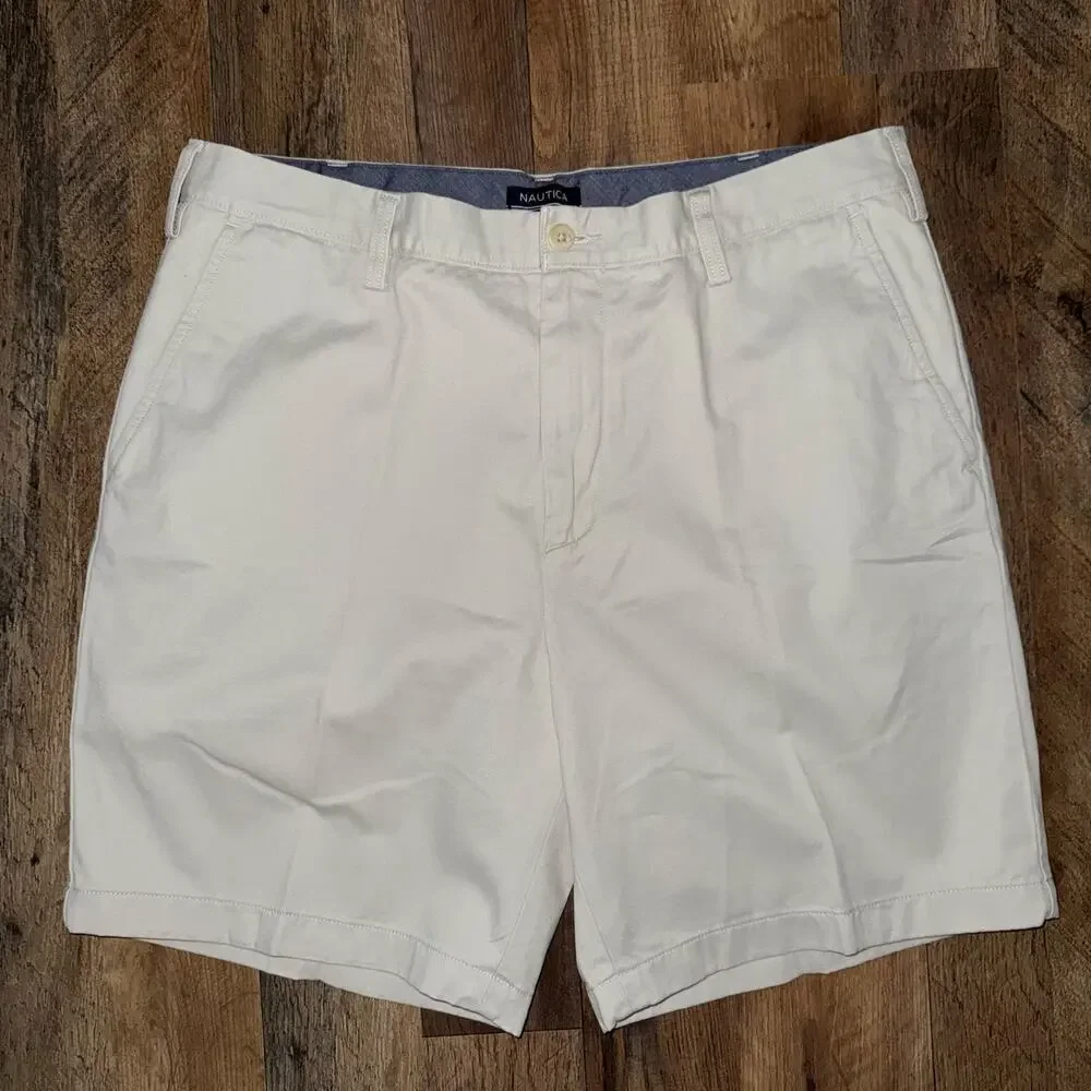 Nautica Shorts Khaki 36W - Picture 1 of 5